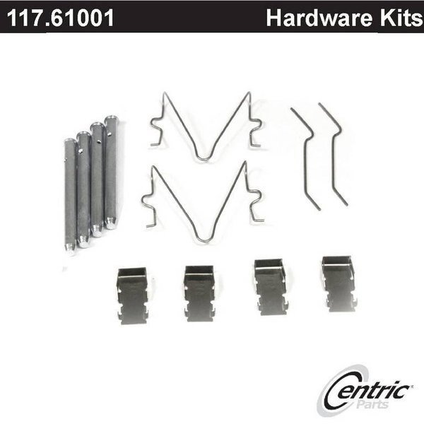 Disc Brake Hardware Kit, 117.61001, Centric Parts, Mfr#: 117.61001